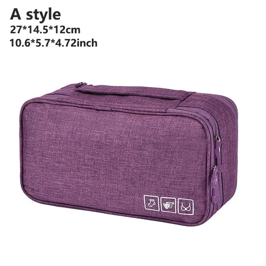 Travel Portable Clothing Underwear Storage Bag Portable Socks Bra Organizer Bag Waterproof Clothing Sorting Bag