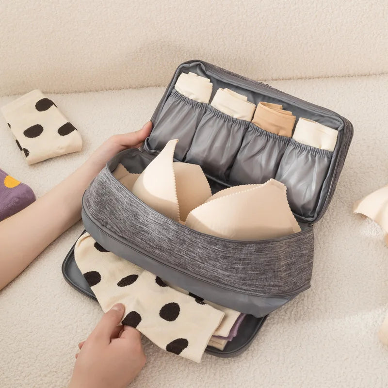 Travel Portable Clothing Underwear Storage Bag Portable Socks Bra Organizer Bag Waterproof Clothing Sorting Bag