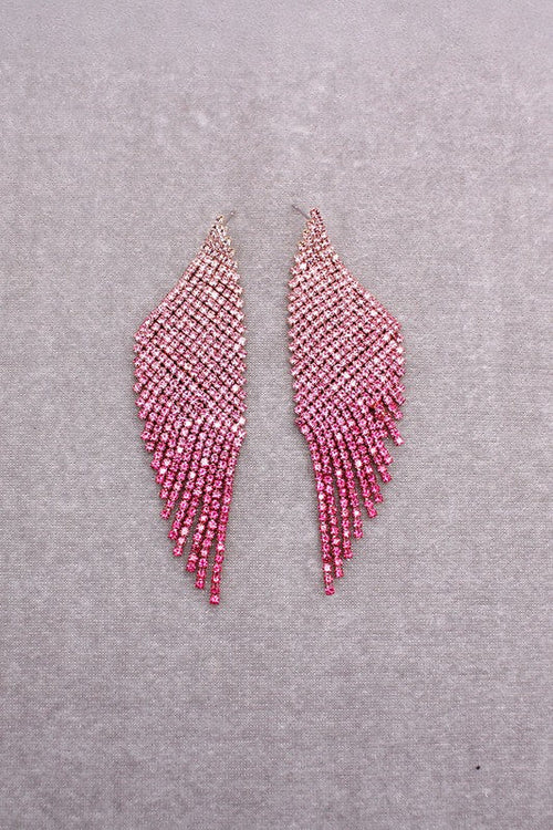 Rhinestone Drop Earrings