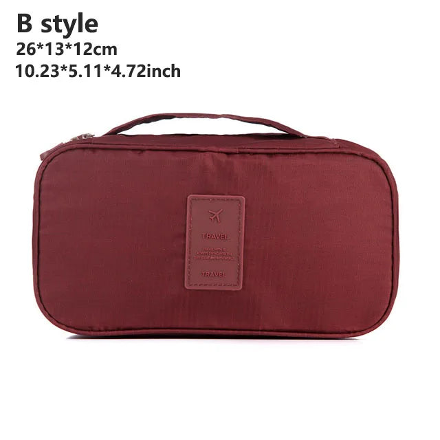 Travel Portable Clothing Underwear Storage Bag Portable Socks Bra Organizer Bag Waterproof Clothing Sorting Bag