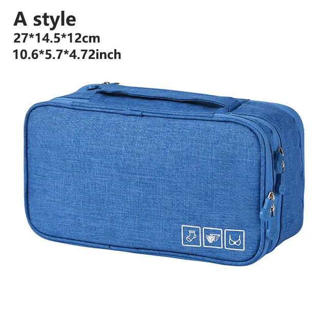 Travel Portable Clothing Underwear Storage Bag Portable Socks Bra Organizer Bag Waterproof Clothing Sorting Bag