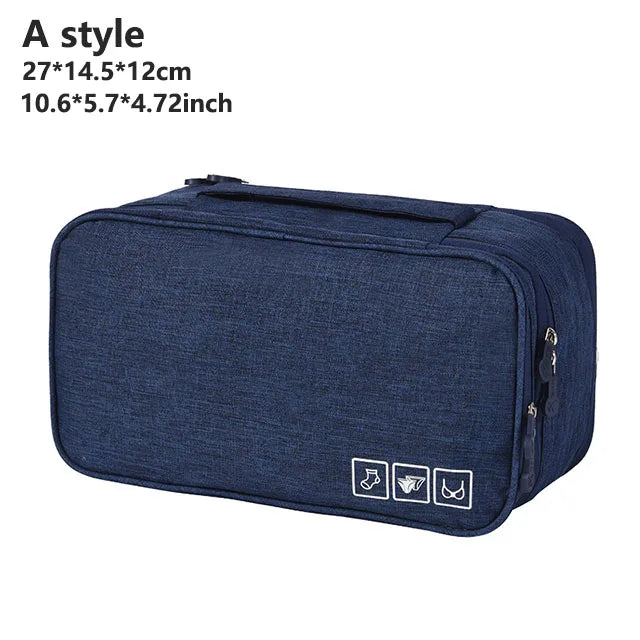 Travel Portable Clothing Underwear Storage Bag Portable Socks Bra Organizer Bag Waterproof Clothing Sorting Bag