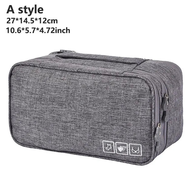 Travel Portable Clothing Underwear Storage Bag Portable Socks Bra Organizer Bag Waterproof Clothing Sorting Bag