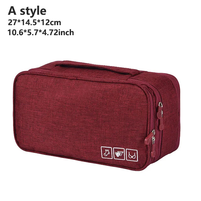 Travel Portable Clothing Underwear Storage Bag Portable Socks Bra Organizer Bag Waterproof Clothing Sorting Bag