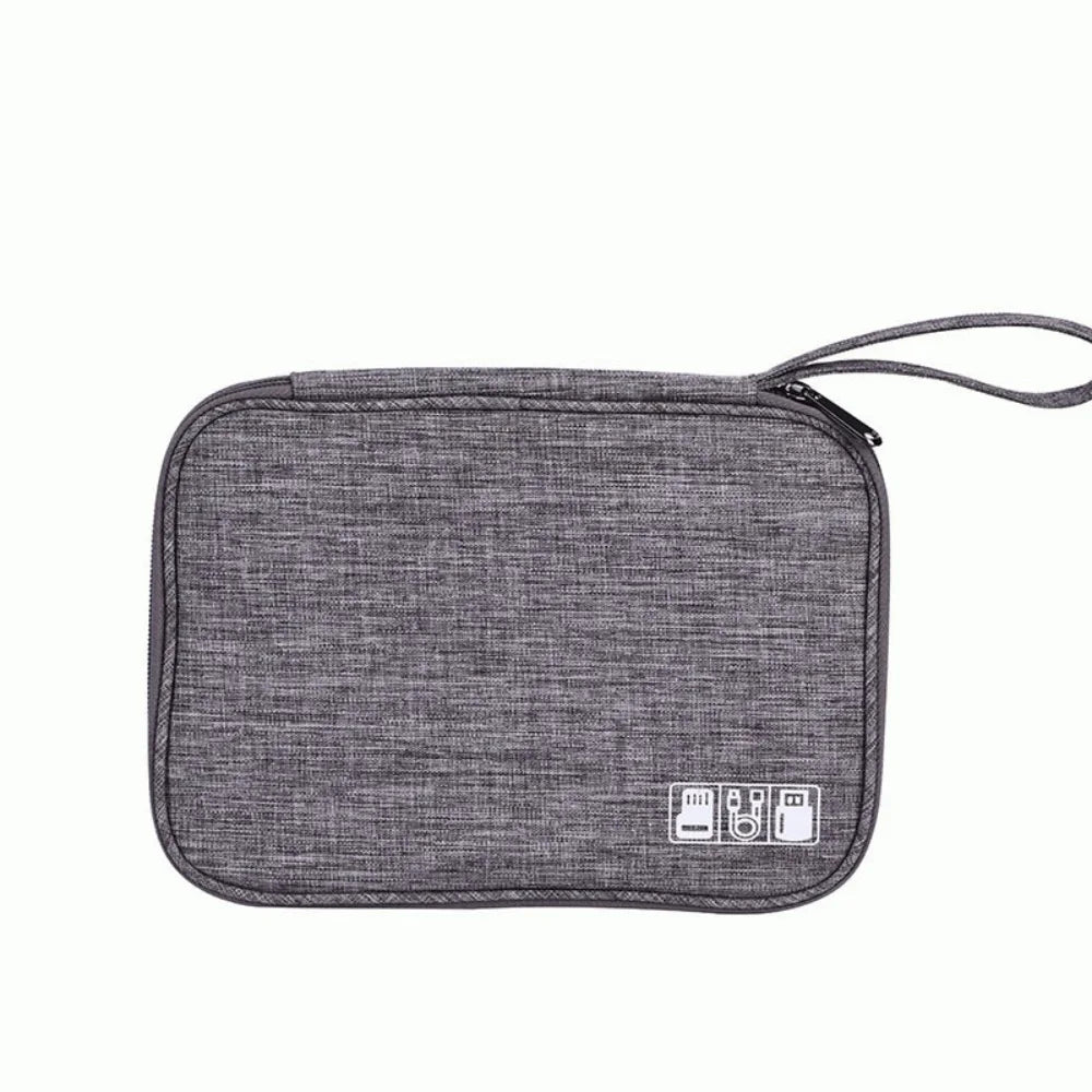 1pcs Portable Phone Cable Storage Bag Electronic Accessory Organizer USB OTG Data Cable Charger Plug Travel Waterproof Organizer