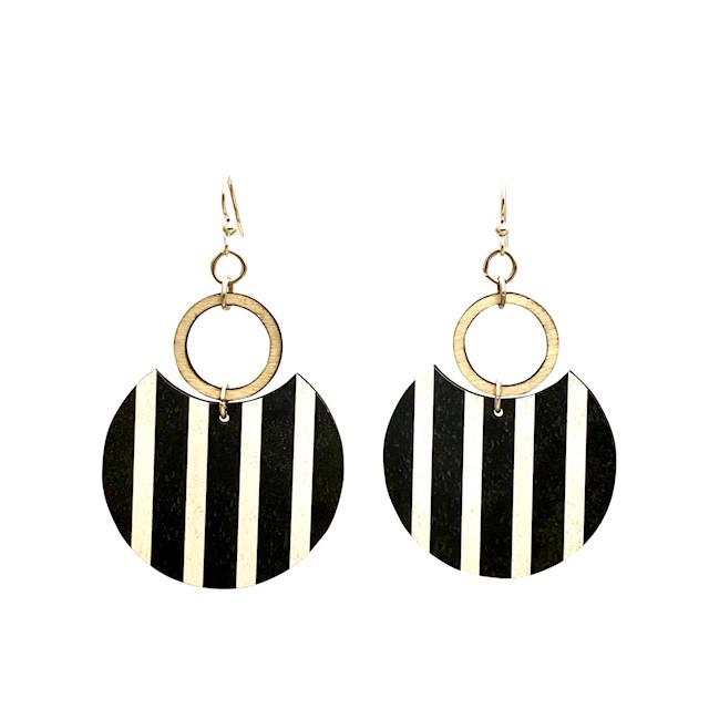 Modern Art Deco Earrings #1358