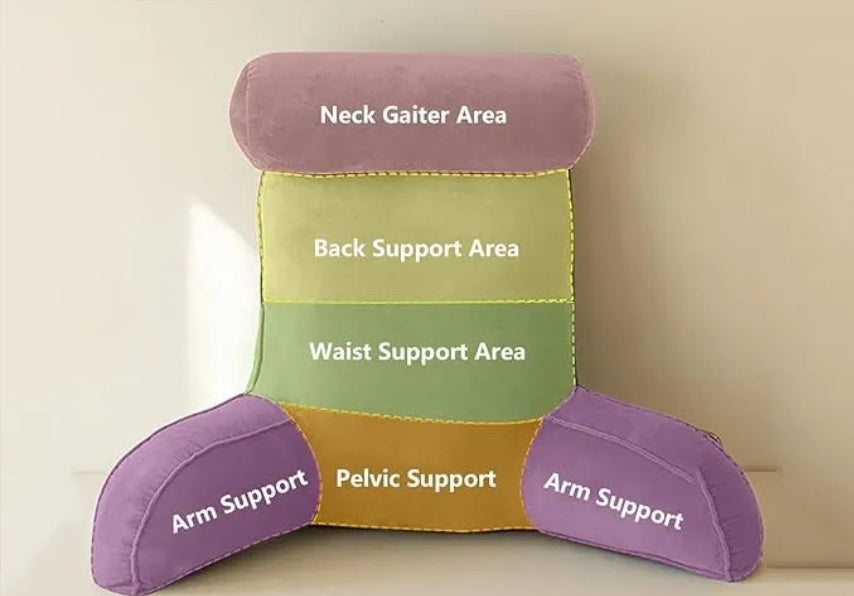 Sofa Bed Head Reading Pillow, 85x60cm, 5 Colors
