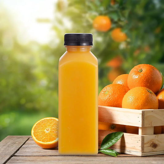 12oz  Plastic Bottles–Clear Reusable Juice Bottles,Disposable Empty bottles for smoothies,Juice containers