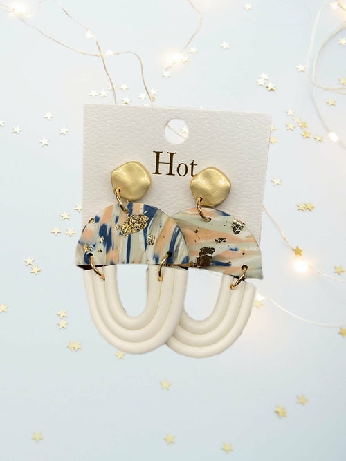 Modern Clay Earrings