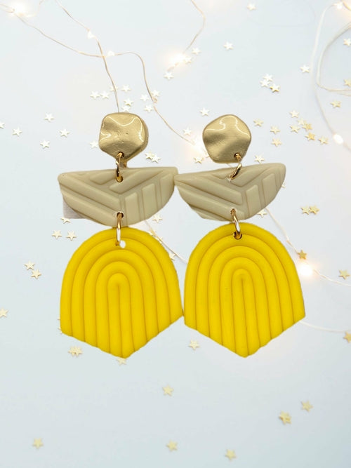 Modern Clay Earrings
